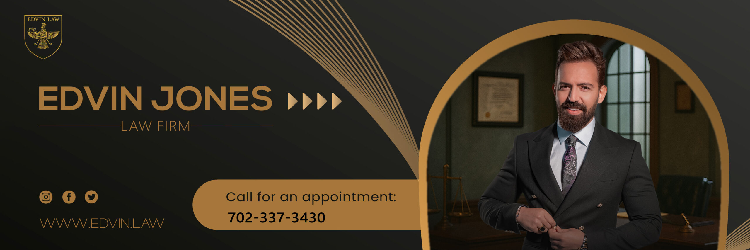 Professional lawyer in suit reviewing case files, symbolizing dedication to personal injury law.