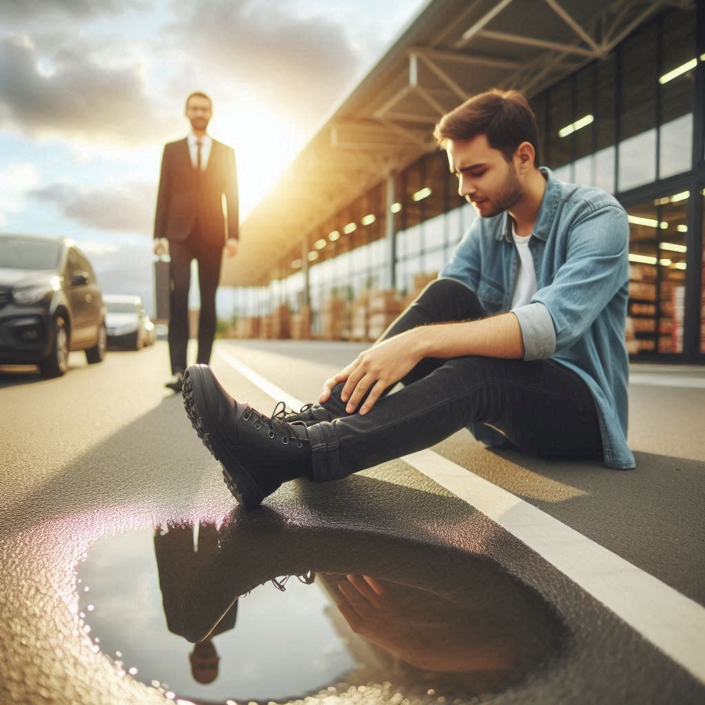 Slip and Fall in a Parking Lot: What To Do, Who’s Responsible & When to Call an Attorney