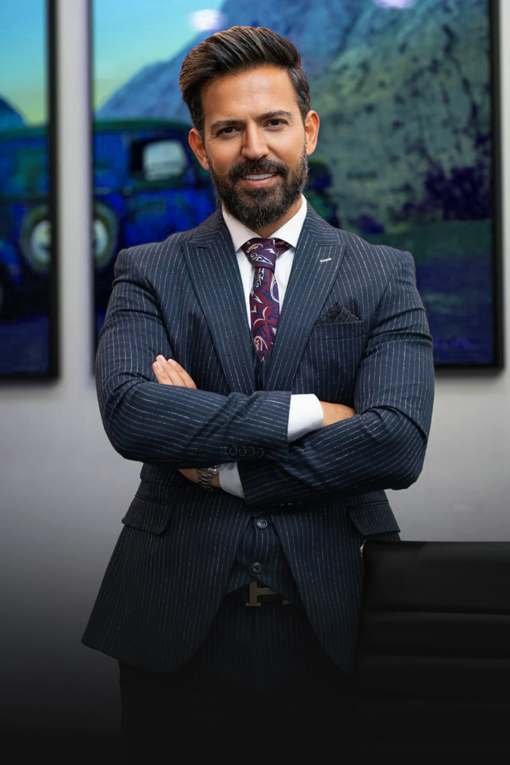 Edvin Jones, personal injury attorney, in professional setting